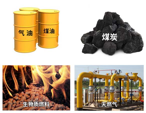 常見的熱源可以分為固體燃料、液體燃料、氣體燃料等
